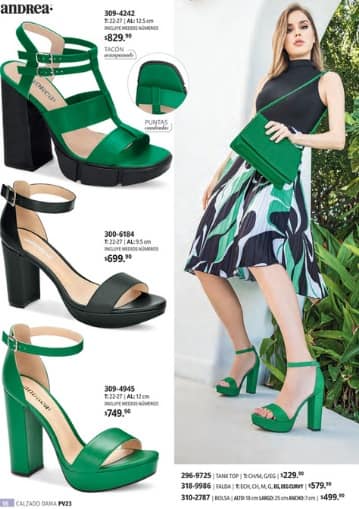 catalogo zapato Andrea Mujer | ofertas 2023