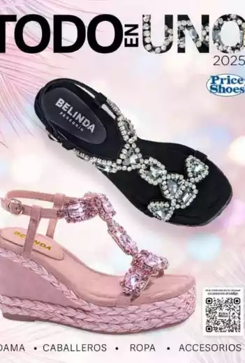 folleto Price Shoes TODO EN UNO 2025 Ofertas
